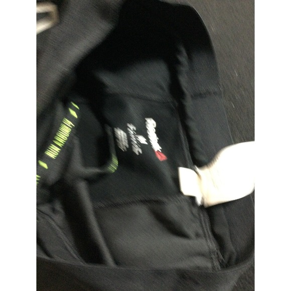 Reebok‎ RUN AHEAD Tights Mens Black Athletic Running Leggings Activewear size M - Picture 6 of 6